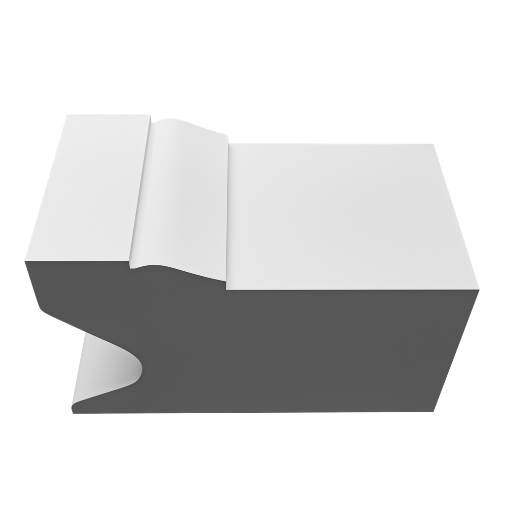 MC600 Brick Mold W/ Stucco Key (Web)